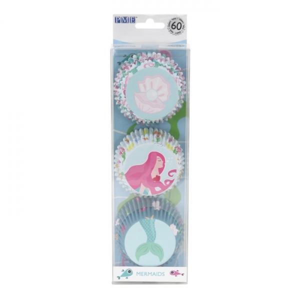 Cupcake Baking Cases - Mermaid